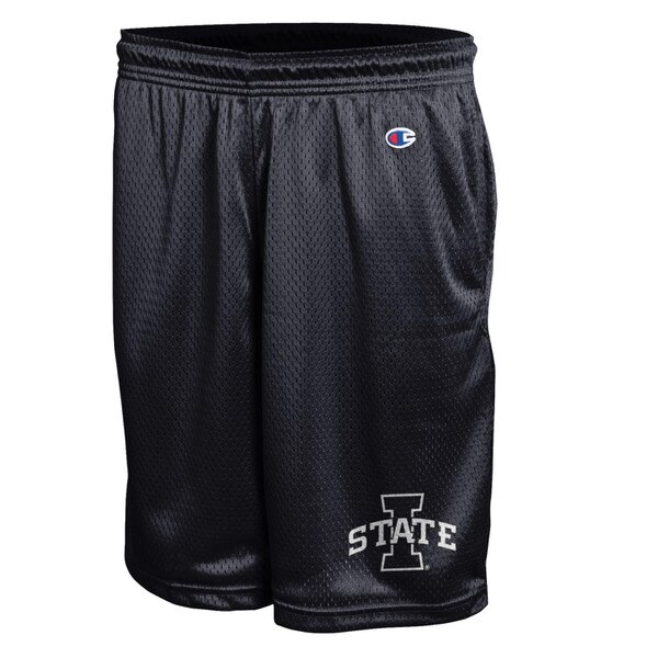 Champion® I-State Black Mesh Shorts